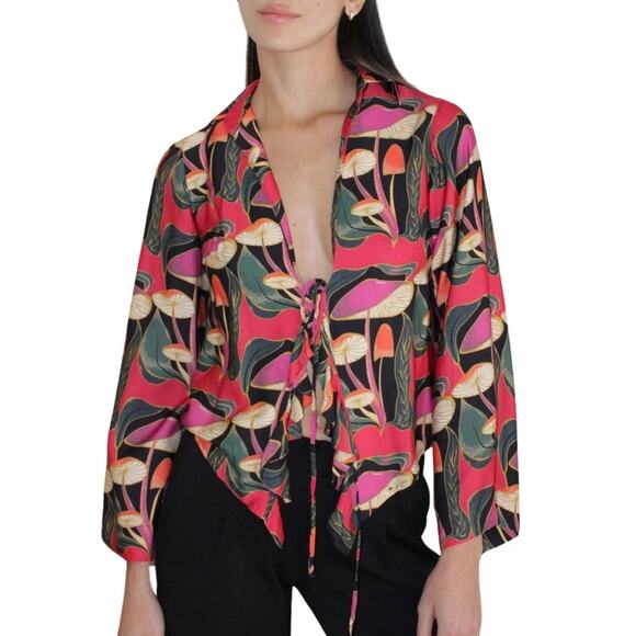 Farm Rio Mushroom Top Brazil Exclusive - Picture 7 of 8